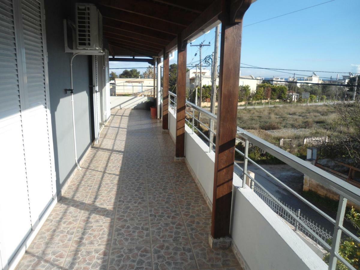 Sunny Apartment 15 Min From Airport And Sea Artemida  Ngoại thất bức ảnh